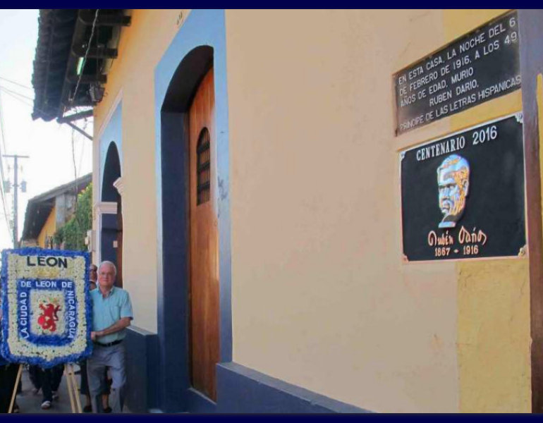 Casa donde falleció Rubén Darío en León, Nicaragua