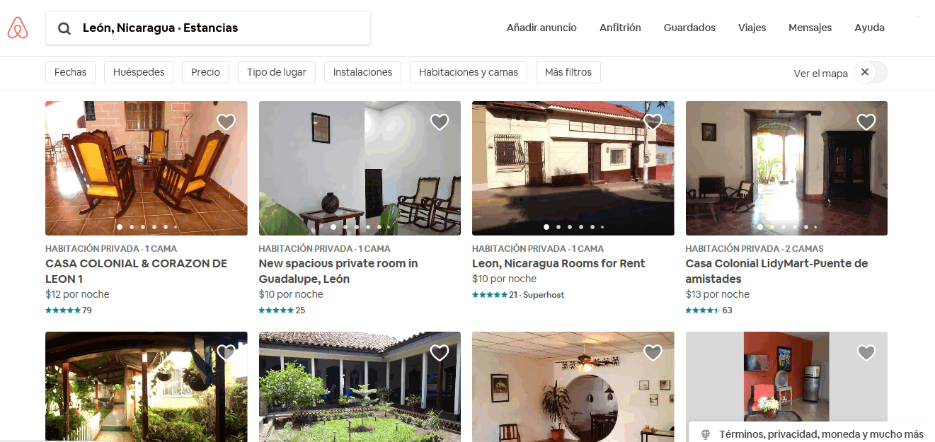 Guía para empezar a utilizar Airbnb en León, Nicaragua