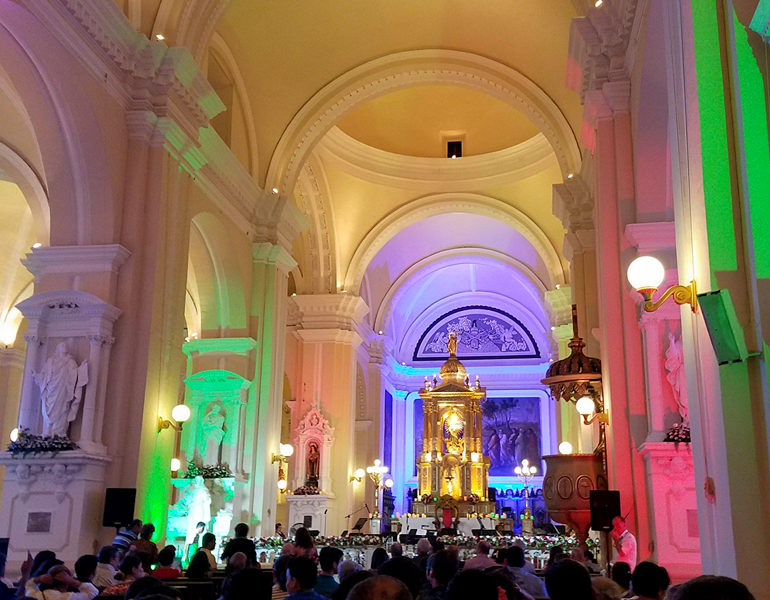 Concierto navideño en León, Nicaragua 