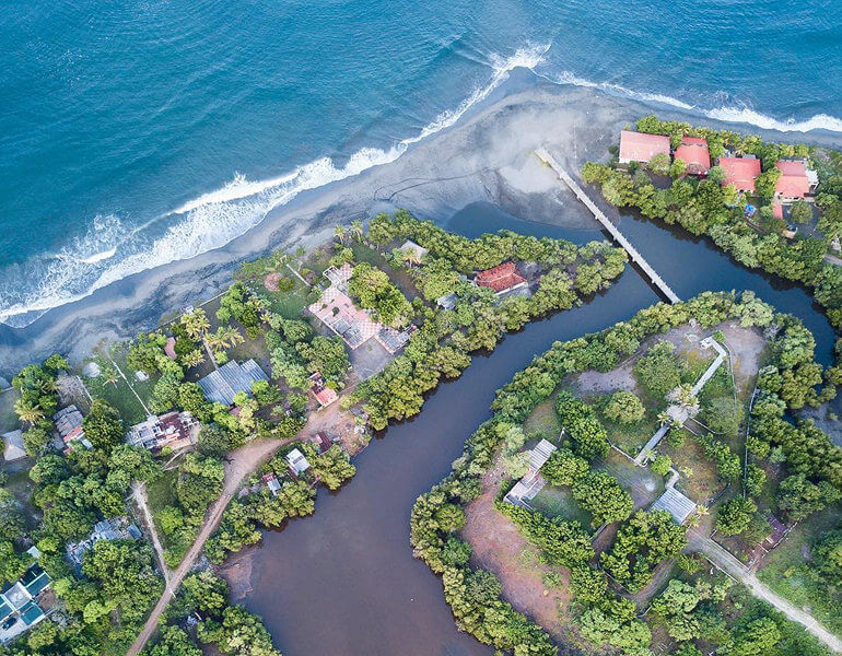 Playa El Tránsito, mejores playas de León, Nicaragua