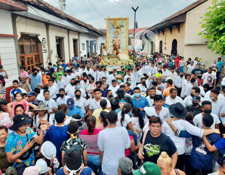 Celebraciones en honor a San Jerónimo en León, Nicaragua